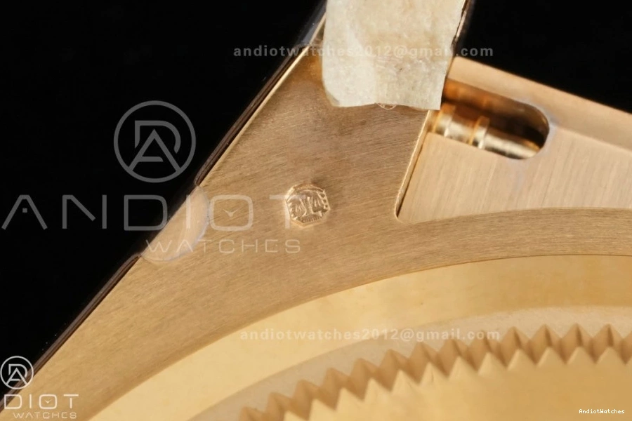 Gold VSF 804 Daytona Marker Weight Black Best Snug Gain Black Dial 1:1 DD Stick Sub-dial Oyster-flex Rim Edition 126518 on Strap 0308